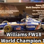 ミニチャンプス 1/43スケール ウィリアムズ FW18 ワールドチャンピオン仕様をご紹介いたします。