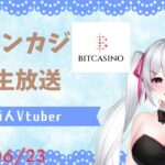 【オンラインカジノ】 センシティブ新人Vtuber神美姫RINのオンカジ配信【ビットカジノ】